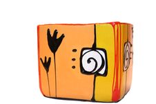 Colourful Pottery Royalty Free Stock Photography Colourful Pottery Royalty Free Stock Photography