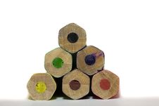 Color Pencils Stack Stock Photo Color Pencils Stack Stock Photo