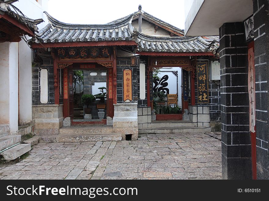 Lijiang ,a  top tourist town in china. Lijiang ,a  top tourist town in china