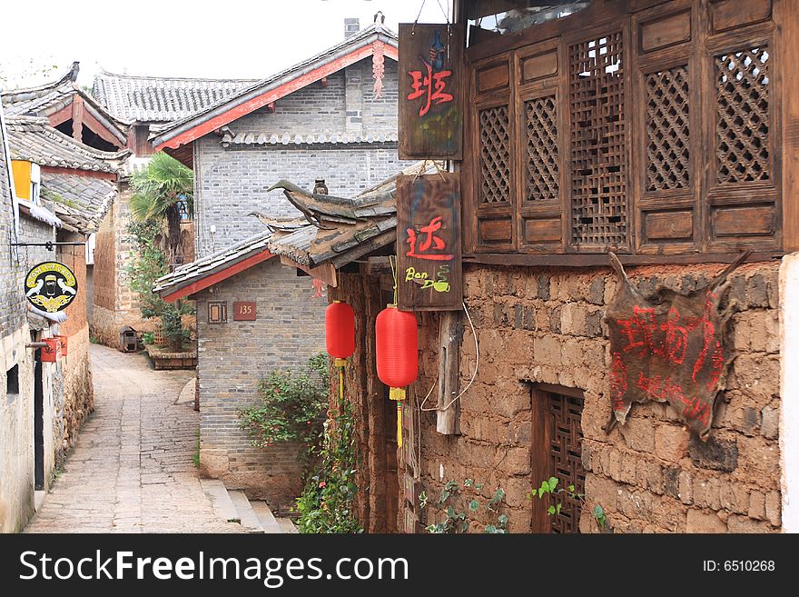 Lijiang ,a top tourist town in china. Lijiang ,a top tourist town in china