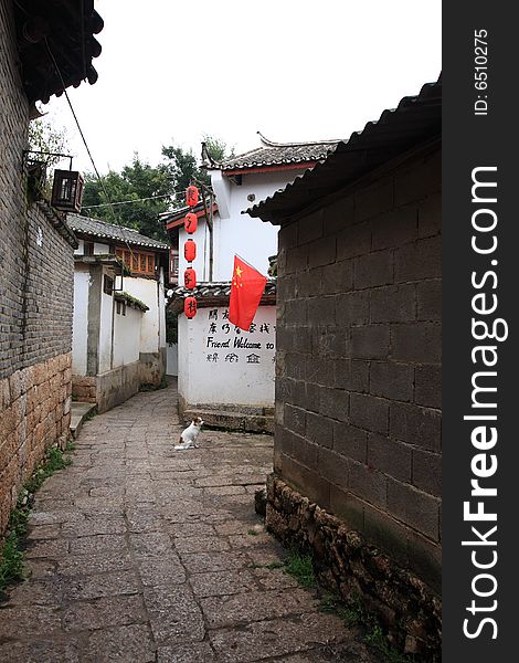 Lijiang ,a  top tourist town in china. Lijiang ,a  top tourist town in china