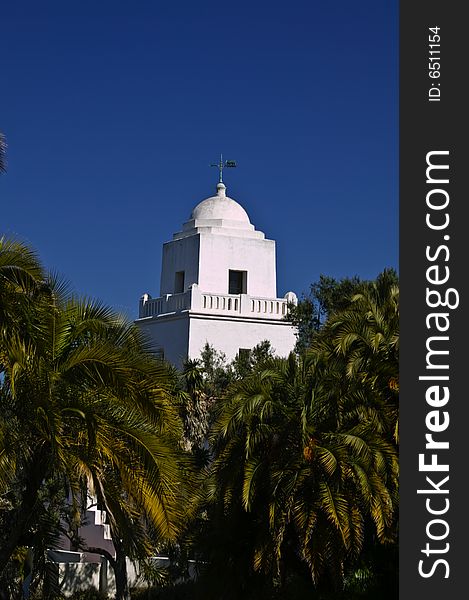 The historic Mission San Diego Presidio located in Old Town
