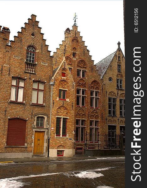 Historical center of Bruges, Belgium