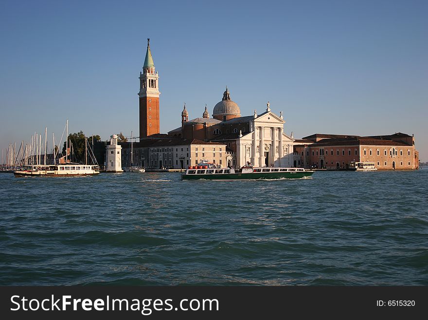 Historic church in Venice Italy