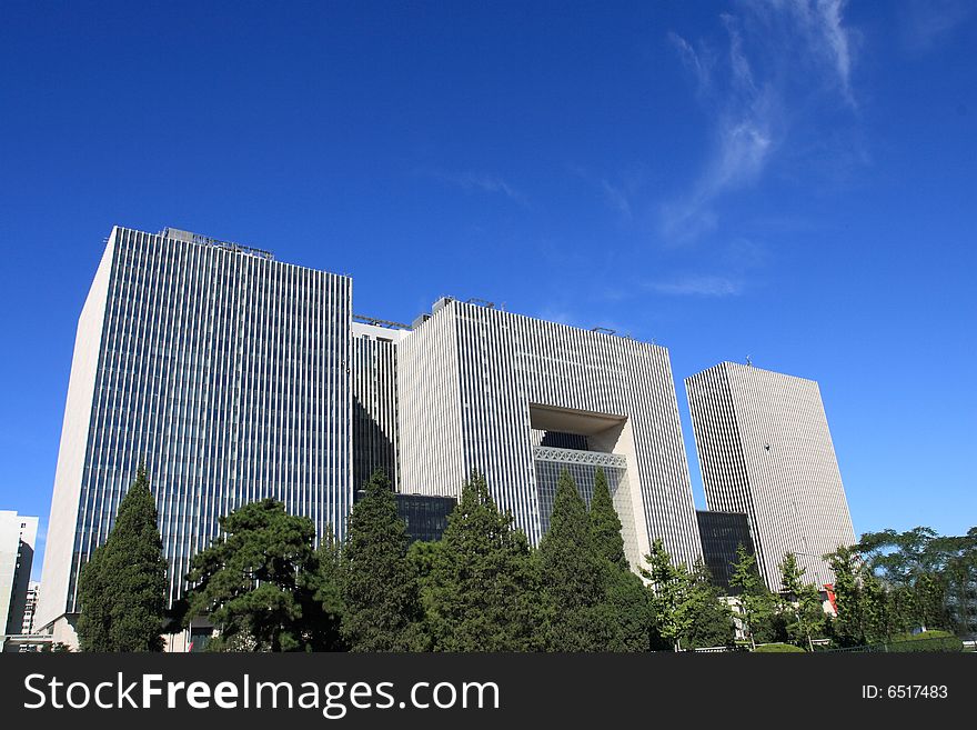 Modern Building In Beijing