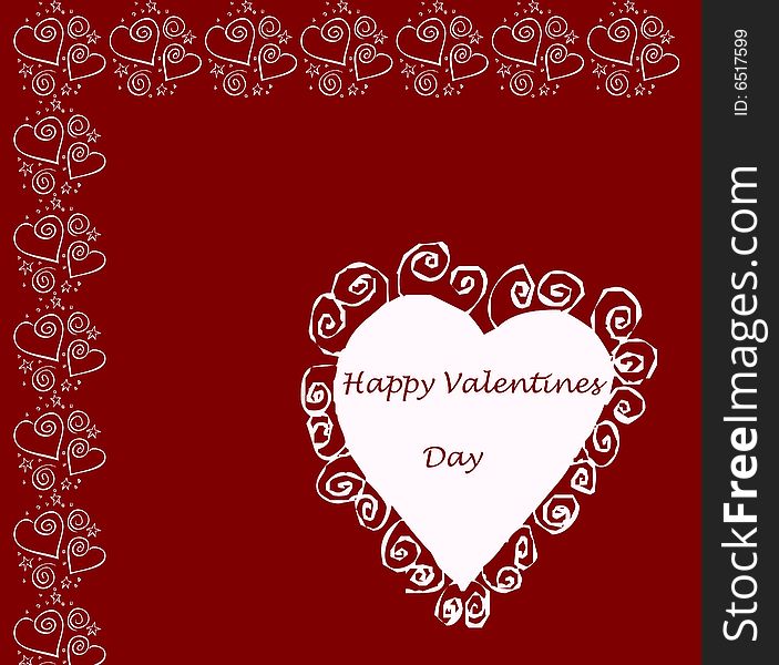 A background for valentines day. A background for valentines day