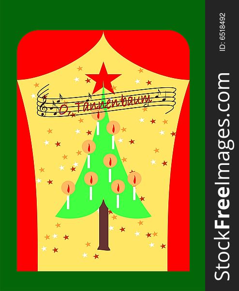 Tannenbaum christmastree with music o tannenbaum a german song
