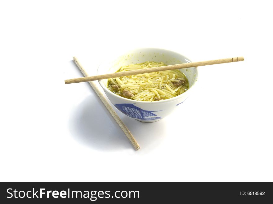 Bowl of noodles