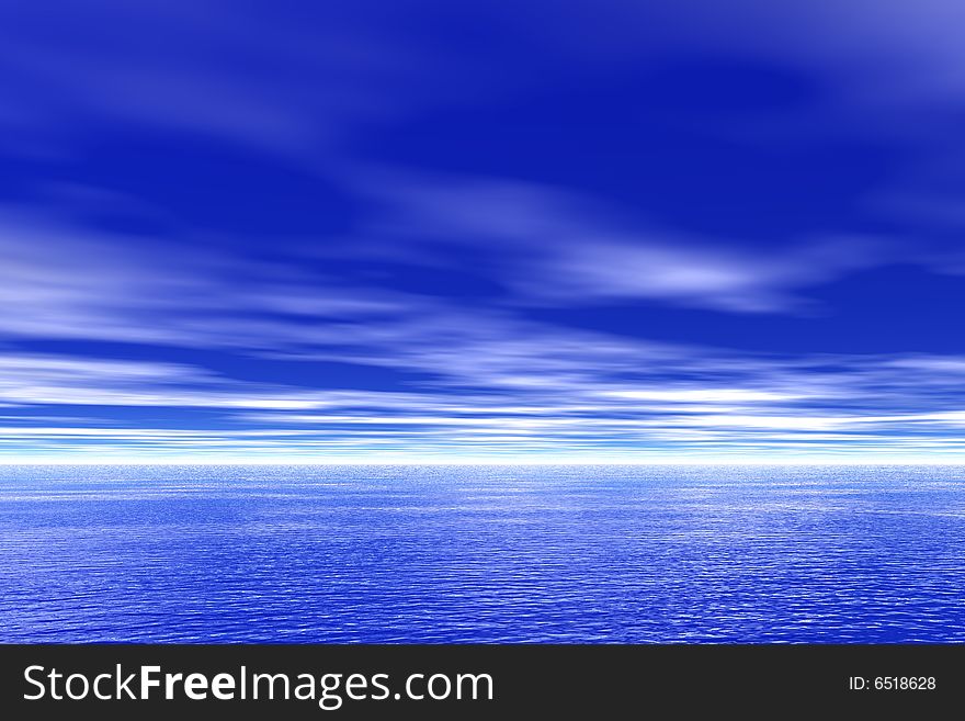 Nature series in the blue sky background