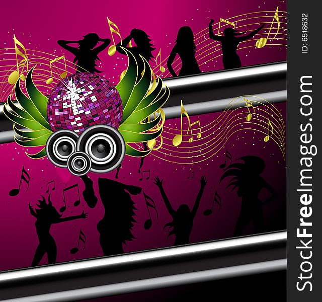 Musical Banner/poster Vector