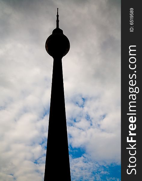 TV Tower at Alexanderplatz in Berlin, Germany