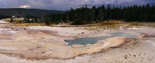 Pool In Yellowstone National Park Royalty Free Stock Photography Pool In Yellowstone National Park Royalty Free Stock Photography