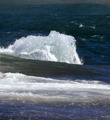 Ice Floe In The Sea Royalty Free Stock Photography Ice Floe In The Sea Royalty Free Stock Photography