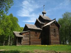 Ancient Wooden Church Royalty Free Stock Images Ancient Wooden Church Royalty Free Stock Images