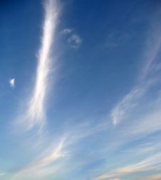 Wispy Sky Clouds 6 Stock Photography Wispy Sky Clouds 6 Stock Photography