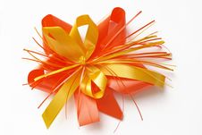 Present Bow Royalty Free Stock Image Present Bow Royalty Free Stock Image