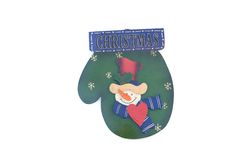 Christmas Kitchen Glove Royalty Free Stock Images Christmas Kitchen Glove Royalty Free Stock Images