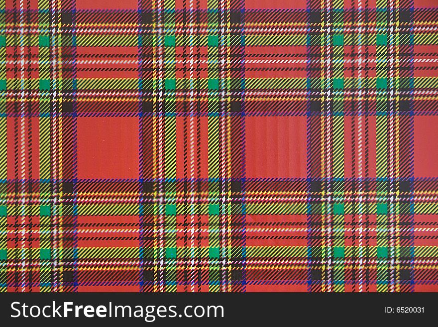 Checked background - perfect scotch texture