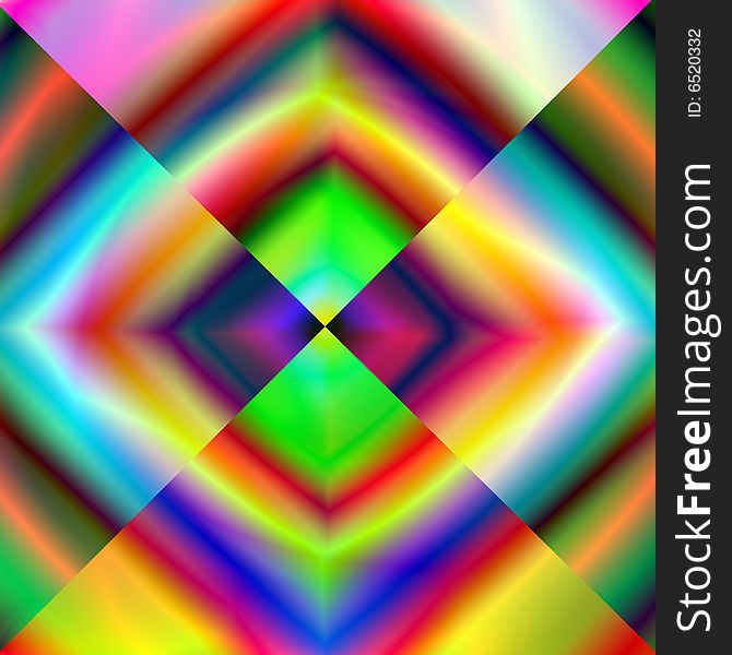 abstract background - section of a colour square on diagonals