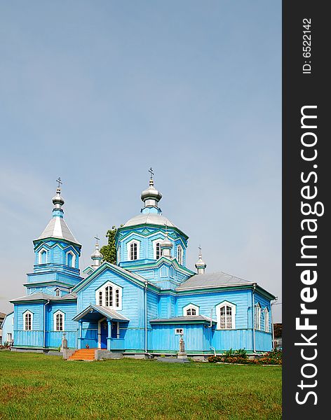 Wooden Church In Ukraine
