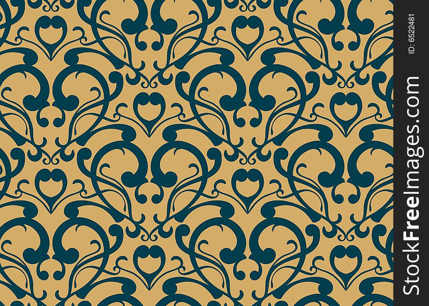 Seamless background from a floral ornament, Fashionable modern wallpaper or textile. Seamless background from a floral ornament, Fashionable modern wallpaper or textile