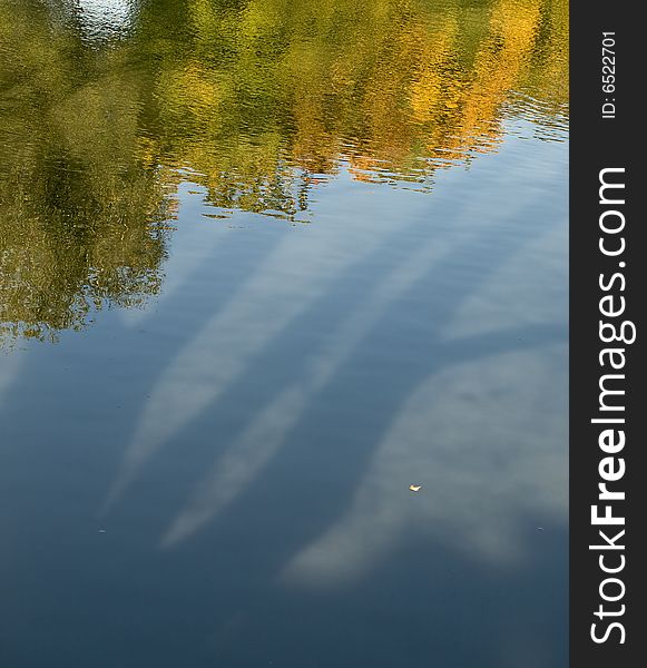 Silhouettes On Water