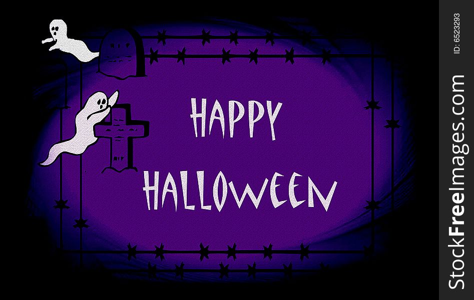 A background for happy halloween