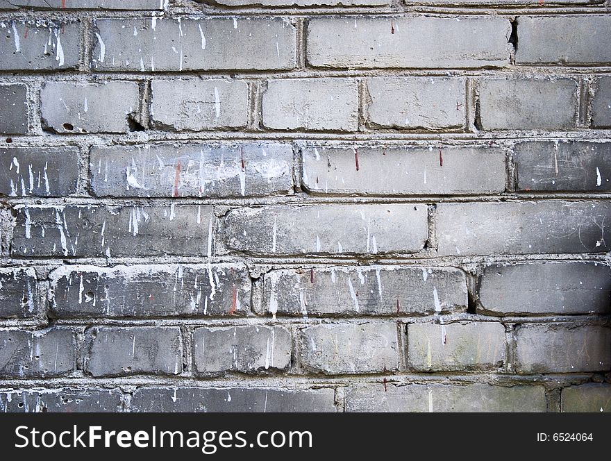 Texture of old brick wall