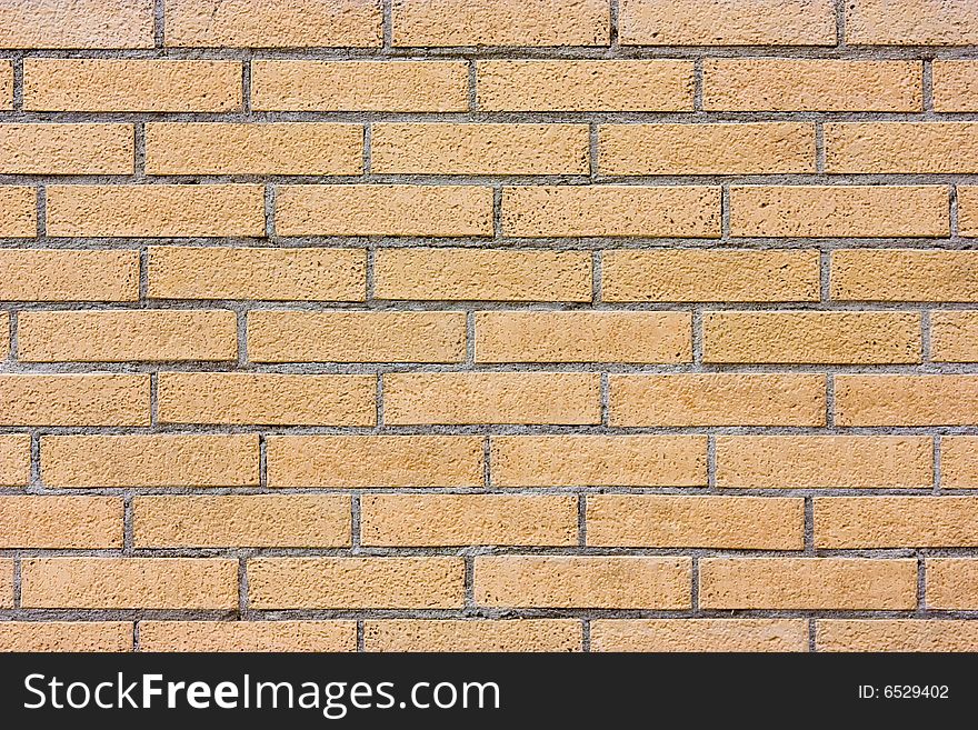 A Simple Brick Wall Background