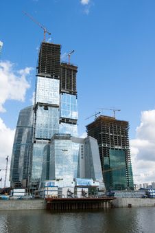Moscow City 6 Royalty Free Stock Images