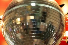 Rotating Disco Ball Royalty Free Stock Image