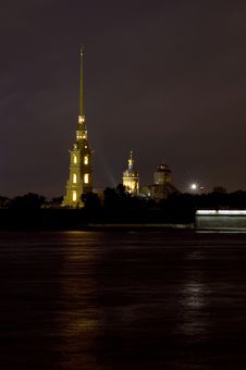 PETER AND PAUL FORTRESS Stock Photo