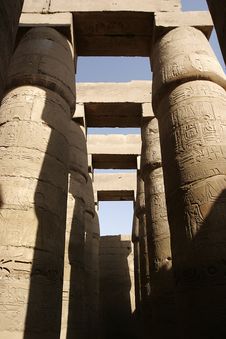 Karnak Temple Royalty Free Stock Image Karnak Temple Royalty Free Stock Image