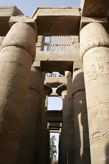 The Temple Of Karnak Stock Photos The Temple Of Karnak Stock Photos