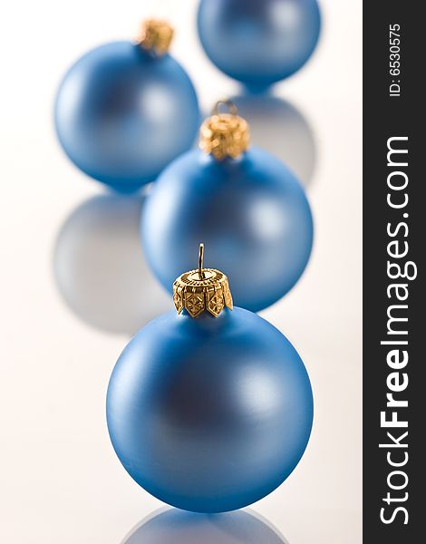 Holiday series: some blue blue christms ball. Holiday series: some blue blue christms ball