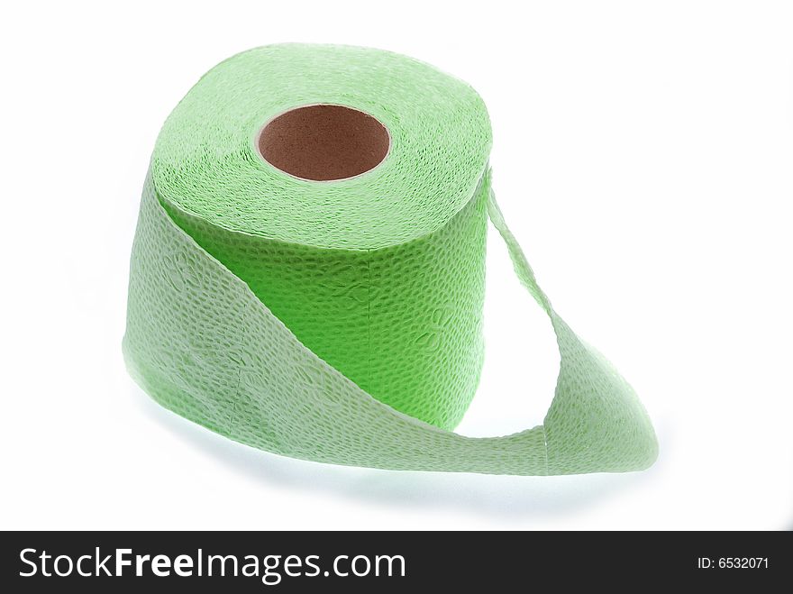 Roll of the toilet paper