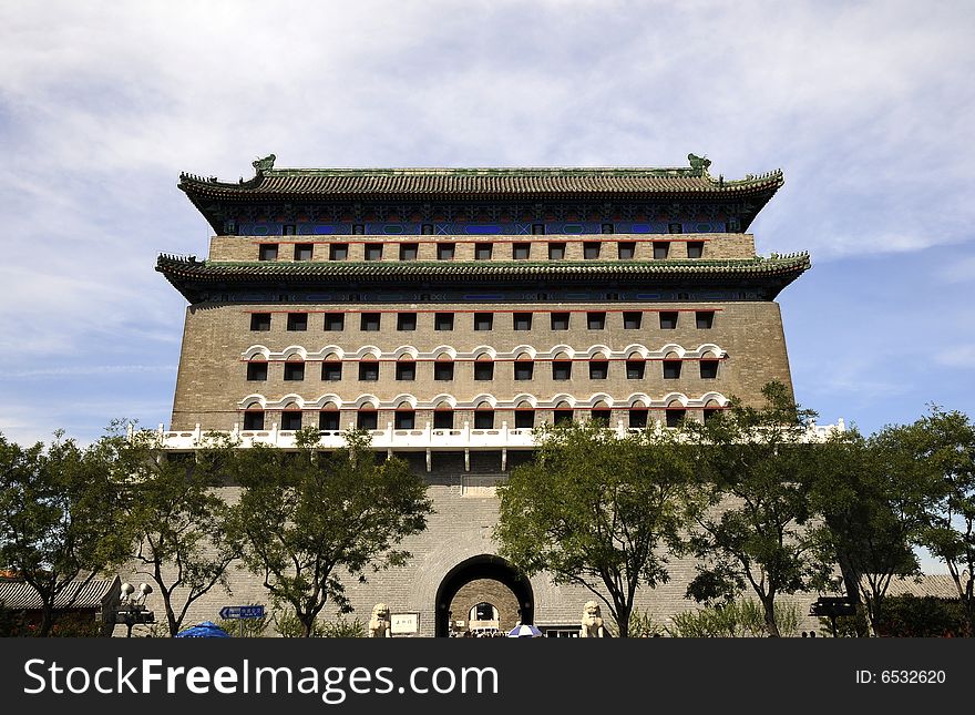 Chinese ancient building for military castle