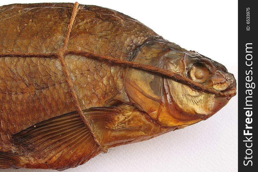 A smoked fish