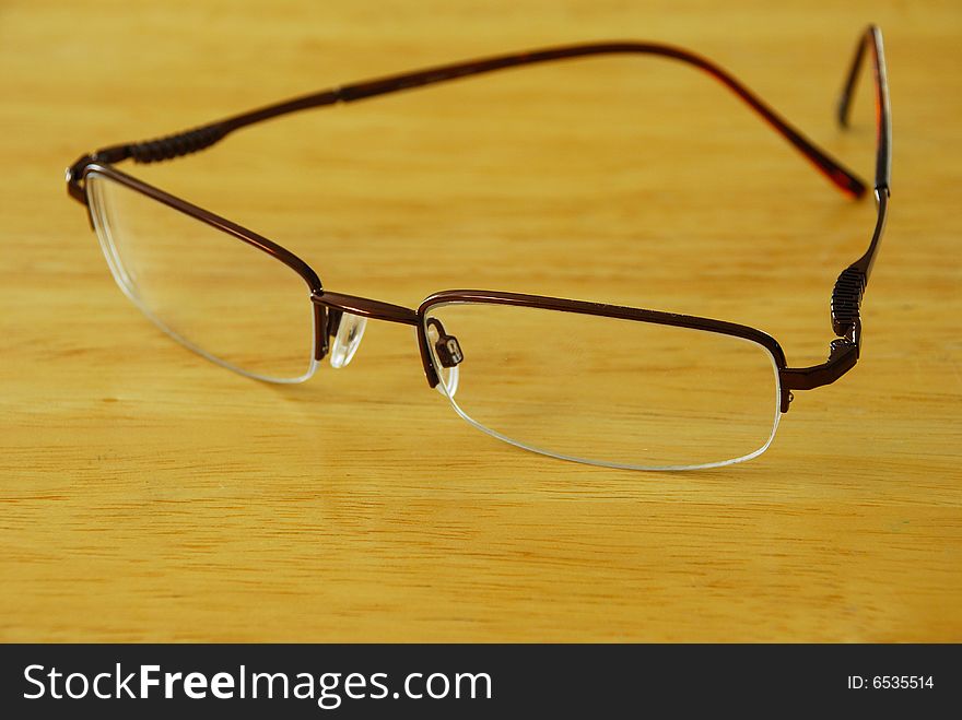 This is a shot of pair of glasses.