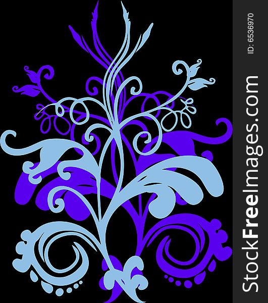 Vector Floral Background