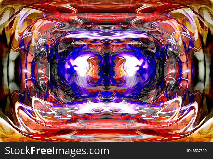 Varicoloured abstract background scene with patterns. Varicoloured abstract background scene with patterns