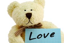 Teddy Love Royalty Free Stock Images Teddy Love Royalty Free Stock Images