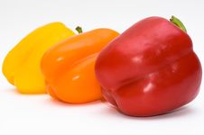 Sweet Pepper Paprika Stock Images