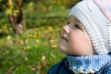 Beauty Child Outdoor Royalty Free Stock Image
