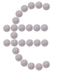Euro Symbol Royalty Free Stock Image Euro Symbol Royalty Free Stock Image