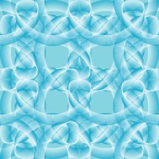 Seamless Abstract Blue Pattern Stock Photos
