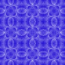 Seamless Abstract Blue Pattern Royalty Free Stock Photography