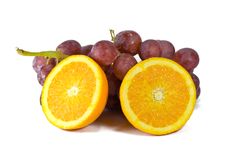Orange And Grapes Stock Photos Orange And Grapes Stock Photos