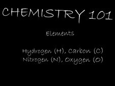 Chemistry 101 Stock Photo