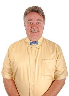 Grinning Bowtie Man Royalty Free Stock Images Grinning Bowtie Man Royalty Free Stock Images